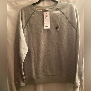 Ladies or teens Fila large sweatshirt brand new with tags size large